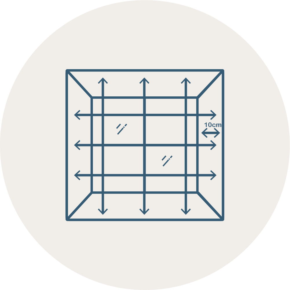 measure for wooden blinds